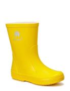 Basic Wellies -Solid Shoes Rubberboots High Rubberboots Yellow CeLaVi