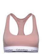 Unlined Bralette Lingerie Bras & Tops Soft Bras Tank Top Bras Pink Cal...