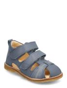 Sandals - Flat - Closed Toe Shoes Summer Shoes Sandals Blue ANGULUS