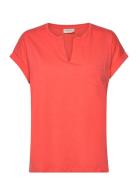 T-Shirt From Freequent In A Soft Material. The T-Shirt Has A Simple Si...