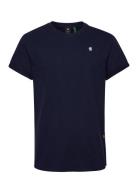 Lash R T S\S Tops T-Kortærmet Skjorte Navy G-Star RAW