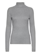 Sc-Dollie 484 - Pullover Tops Knitwear Turtleneck Grey Soyaconcept