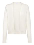 Viril Short L/S Knit Cardigan-Noos Tops Knitwear Cardigans White Vila