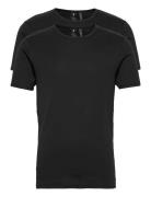 Base R T 2-Pack Tops T-Kortærmet Skjorte Black G-Star RAW