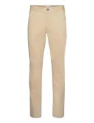 Elm Slim Fit Chino Bottoms Trousers Chinos Beige Farah