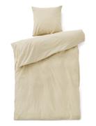 St Bed Linen 140X220/60X63 Cm Home Textiles Bedtextiles Bed Sets Cream...