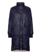 Noemisz Jacket Quiltet Jakke Navy Saint Tropez