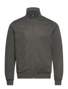 Track Jacket Tops Sweatshirts & Hoodies Sweatshirts Green Fred Perry