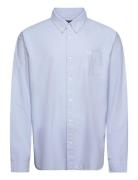 Oxford Shirt Tops Shirts Casual Blue Fred Perry