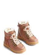 Winterboot Toni Hiker Tex Vinterstøvler Med Snøre Pink Wheat