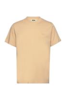 Wbbaine Base Tee Designers T-Kortærmet Skjorte Beige Woodbird