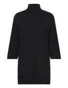 Sc-Nessie Tops Knitwear Turtleneck Black Soyaconcept