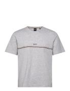 Unique T-Shirt Tops T-Kortærmet Skjorte Grey BOSS