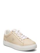 Essential Elevated Court Sneaker Low-top Sneakers Beige Tommy Hilfiger