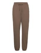 Ibina Easy Sweatpants Brushed Bottoms Sweatpants Brown Rethinkit