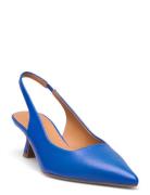 Sling Back Shoes Heels Pumps Sling Backs Blue Billi Bi