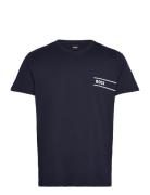 Tshirtrn 24 Tops T-Kortærmet Skjorte Navy BOSS