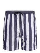 Bs Bahia Regular Fit Swim Shorts Badeshorts Navy Bruun & Stengade