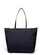 Nylon Large Keaton Tote Bag Bags Totes Navy Lauren Ralph Lauren