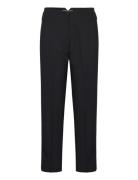 Cmtailor-Pants Bottoms Trousers Straight Leg Black Copenhagen Muse