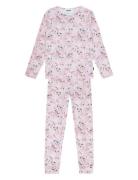 Lue Pyjamassæt Pink Molo