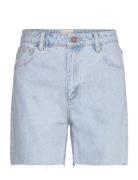 A Claudia Cut Off Bleached St Bottoms Shorts Denim Shorts Blue ABRAND