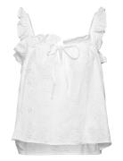 Top Camisole Broderie Anglaise Top White Lindex