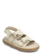Harper Sandal Flade Sandaler Beige ALOHAS