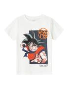 Nkmjimmo Dragonball Ss Top Box Noos Vde Tops T-Kortærmet Skjorte White...