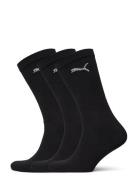 Puma Unisex Light Crew Sock 3P Lingerie Socks Regular Socks Black PUMA