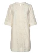 Cmmolly-Dress Kort Kjole Cream Copenhagen Muse