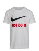 Nkb Swoosh Jdi Ss Tee Sport T-Kortærmet Skjorte White Nike