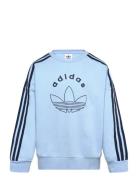 Crew Tops Sweatshirts & Hoodies Sweatshirts Blue Adidas Originals