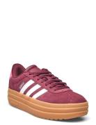 Vl Court Bold J Low-top Sneakers Burgundy Adidas Sportswear