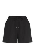 Fluid Shorts With Drawstring Bottoms Shorts Casual Shorts Black Mango