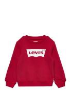 Fw-Crew Tops Sweatshirts & Hoodies Sweatshirts Red Levi's