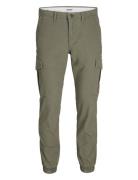 Jpstmarco Jjjoe Cuffed Jnr Bottoms Trousers Khaki Green Jack & J S