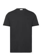 Nørregaard Tonal T-Shirt Tops T-Kortærmet Skjorte Black Les Deux