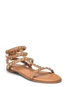 Sandals Flade Sandaler Beige Billi Bi