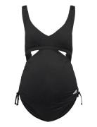 Mat Swimsuit Badedragt Badetøj Black Adidas Performance