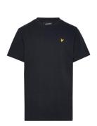 Milano T-Shirt Tops T-Kortærmet Skjorte Black Lyle & Scott