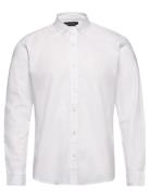 Cotton / Linen Shirt L/S Tops Shirts Casual White Clean Cut Copenhagen