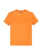 Essential Cotton Reg Fit Tee Ss Tops T-Kortærmet Skjorte Orange Tommy ...