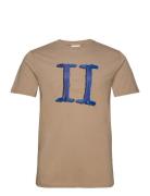 Hand Drawn Encore T-Shirt Tops T-Kortærmet Skjorte Beige Les Deux
