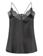 Alida Tops T-shirts & Tops Sleeveless Black Dea Kudibal