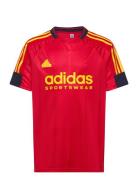 J Np Tee Sport T-Kortærmet Skjorte Red Adidas Sportswear