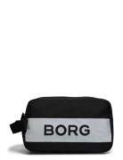 Borg Stripe Toilet Case Toilettaske Black Björn Borg