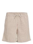 Jpstjaiden Jjjacquard Jogger Short Styd Bottoms Shorts Casual Cream Ja...