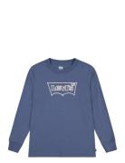 Levi's® Rope Batwing Tee Tops T-shirts Long-sleeved T-Skjorte Blue Lev...