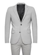 Plain Mens Suit - Normal Length Habit Grey Lindbergh